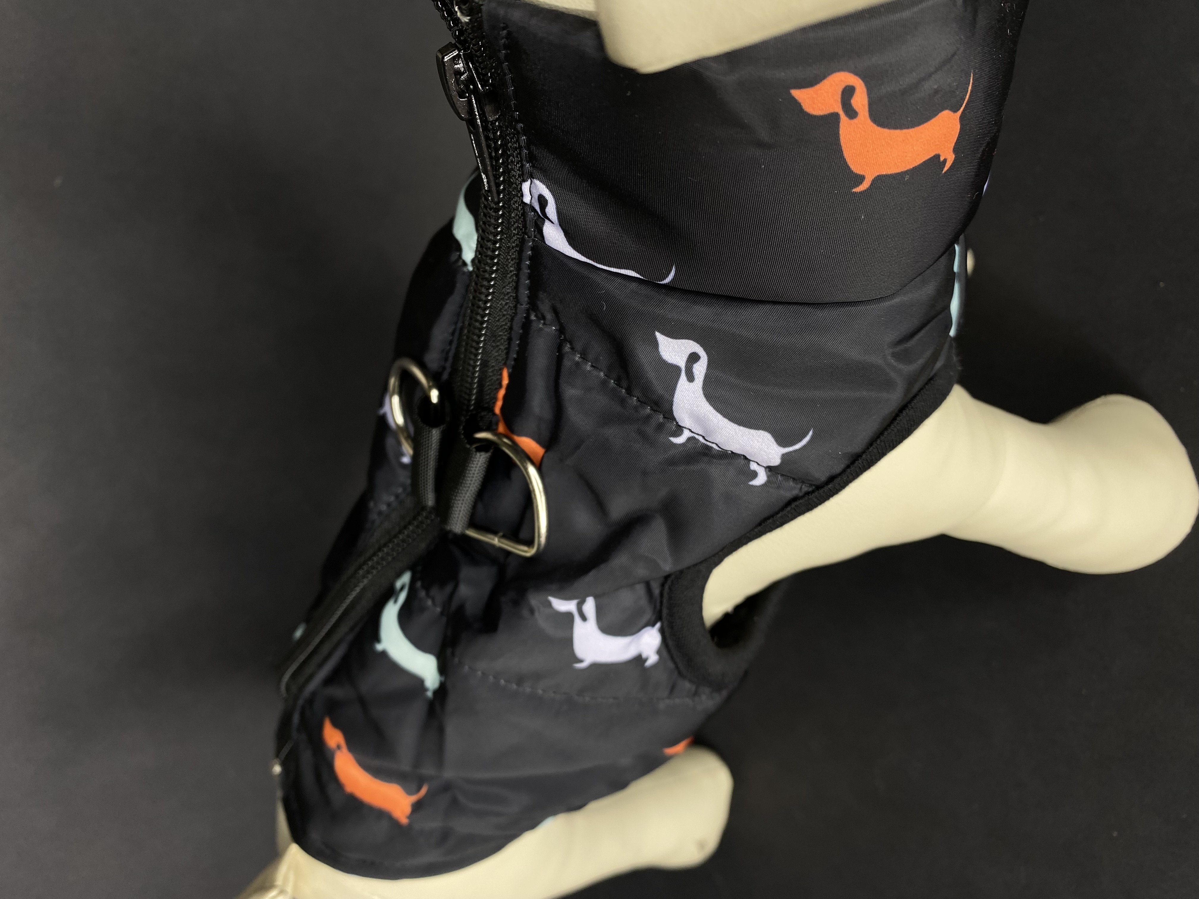 BLACKFIT bunda pro psa ČERNÁ vel. L