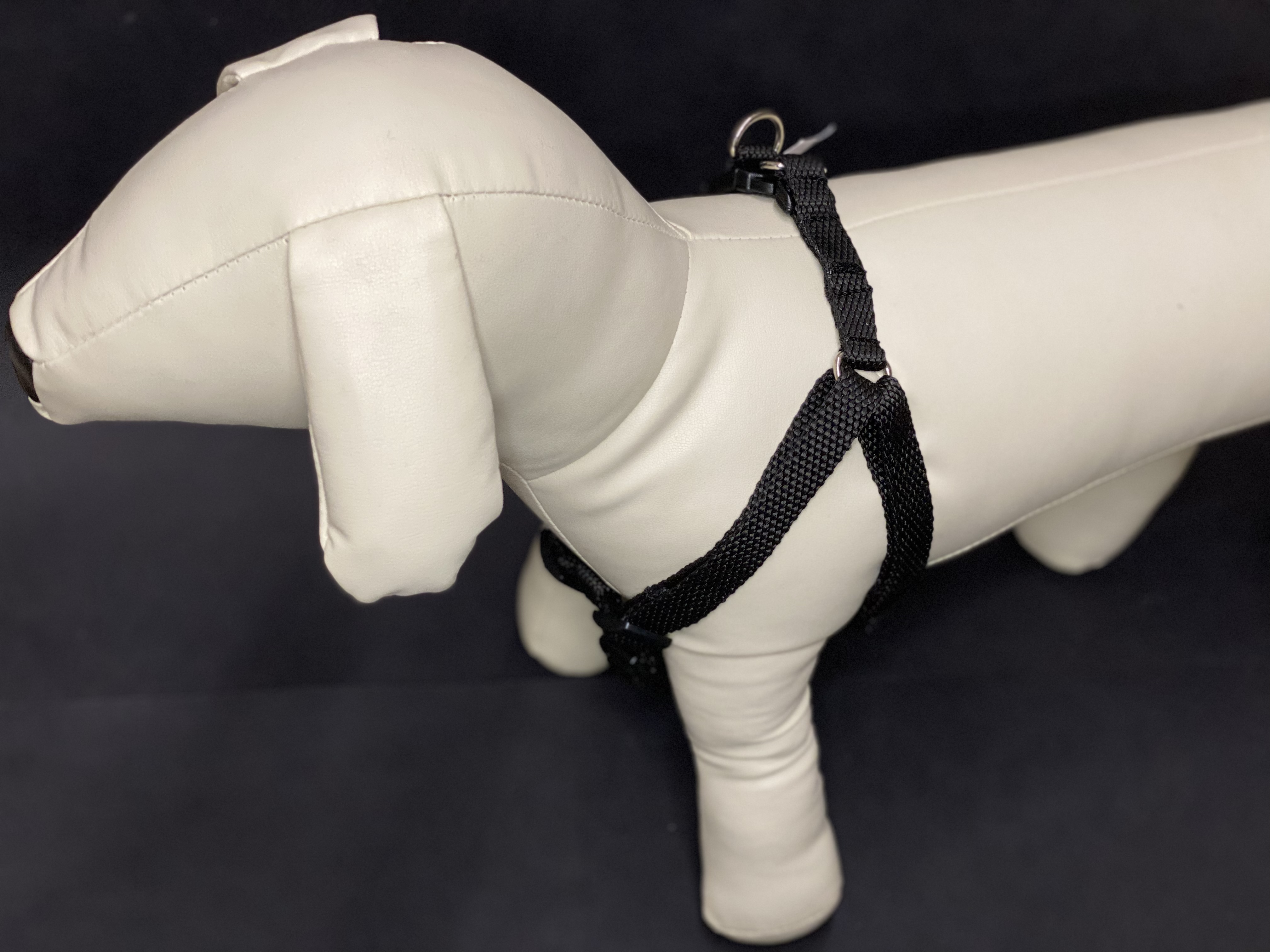 Palkar motýlek postroj pro psy 44 cm - 62 cm vel. 2 černá