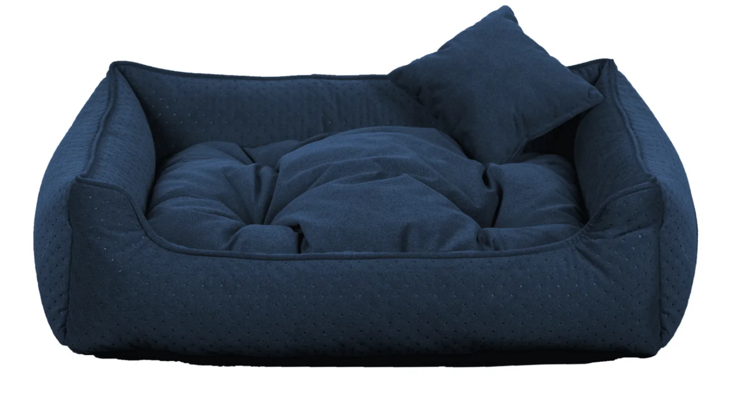 COMFY obdélníkový pelech pro psa, tmavě modrý - 80 cm x 65 cm
