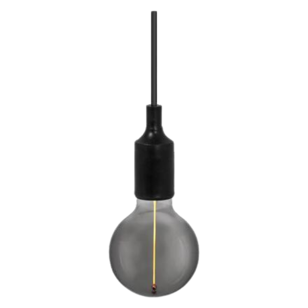 LEDVANCE závěsné svítidlo Vintage 1906 PenduLum Bell černé