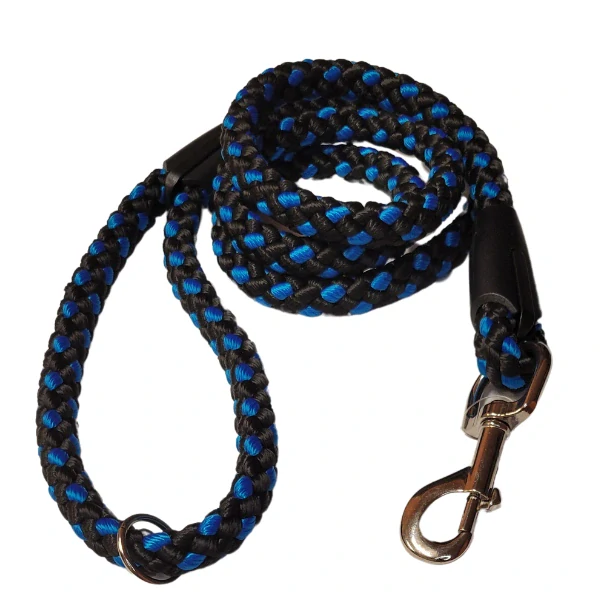 Palkar vodítko pro psy 150 cm x 8 mm černo-modrá