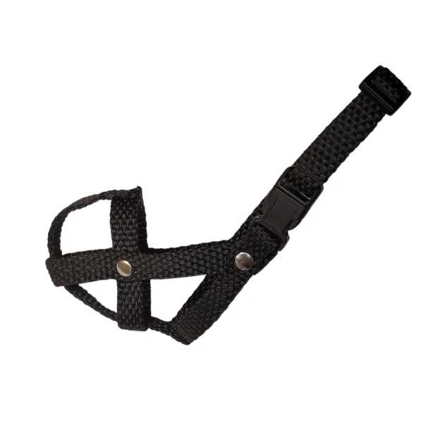 Palkar nylonový náhubek pro psy vel. 0 12 cm x 3 cm černá