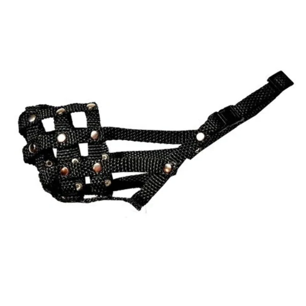 Palkar nylonový náhubek pro psy vel. 1 18 cm x 6 cm černá