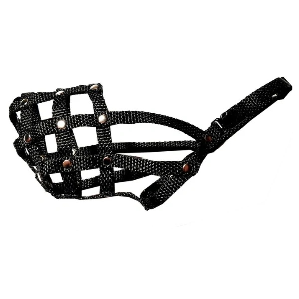 Palkar nylonový náhubek pro psy vel. 2 22 cm x 7,5 cm černá