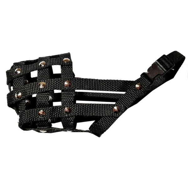 Palkar nylonový náhubek pro psy vel. 3 26 cm x 9,5 cm černá
