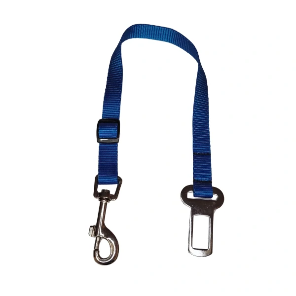 Palkar bezpečnostní pás do auta pro malé psy 50 cm x 16 mm modrá