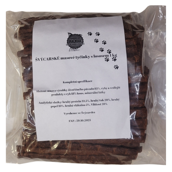 Masové tyčinky s lososem 1 kg