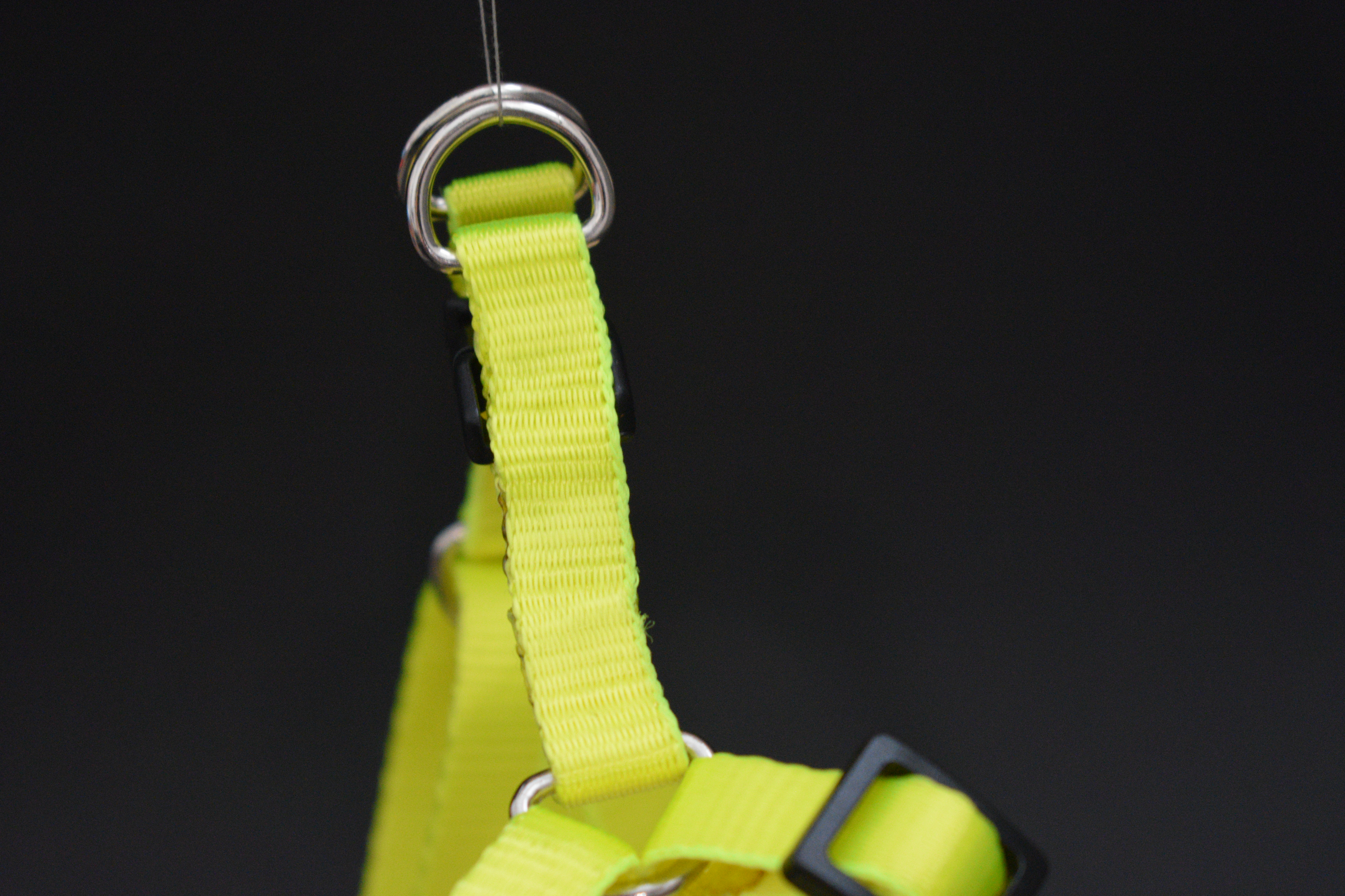 Palkar motýlek postroj pro psy 28 cm - 40 cm vel. 1 neonová