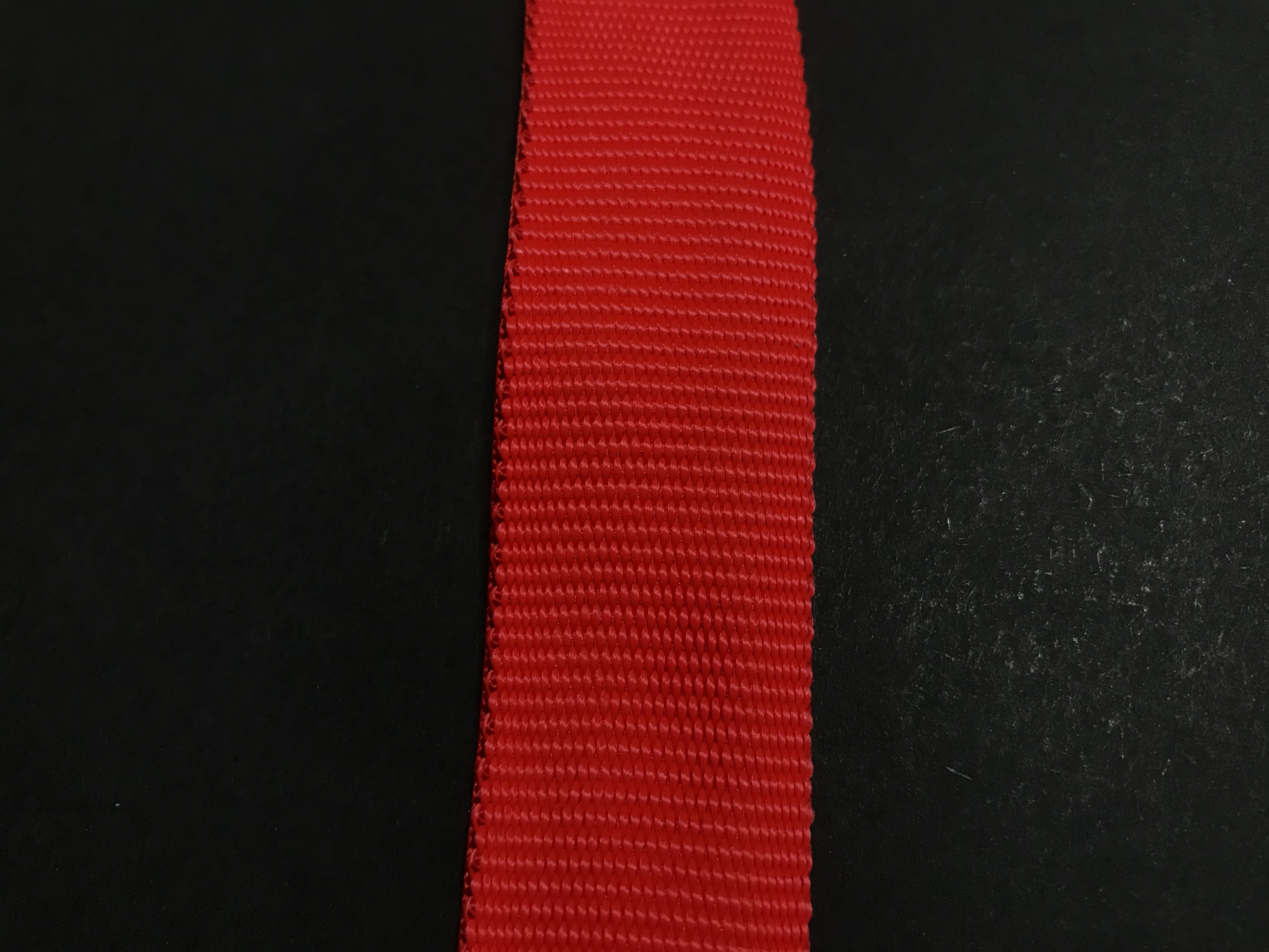 Palkar vodítko z popruhu pro psy 150 cm x 25 mm červená s indiánem