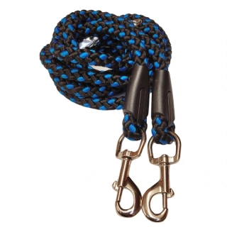 Palkar přepínací vodítko pro psy 250 cm x 8 mm černo-modrá