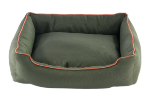 COZY obdélníkový pelech pro psa, khaki  - 90 cm x 75 cm