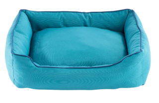 COZY obdélníkový pelech pro psa, světle modrá - 90 cm x 75 cm