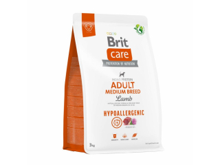 Brit Care Dog Hypoallergenic Adult Medium Breed 3kg