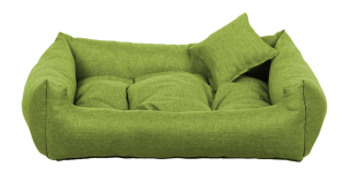 SAWANA obdélníkový pelech pro psa, zelený - 110 cm x 90 cm