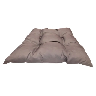 BOHO šedý polštář pro psa 75 cm x 65 cm
