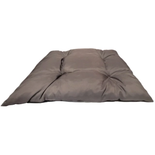BOHO šedý polštář pro psa 85 cm x 65 cm