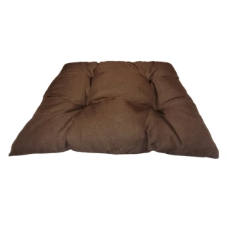 SAWANA hnědý polštář pro psa 95 cm x 75 cm