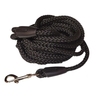 Palkar vodítko stopovací pro psy 15 m x 8 mm černá