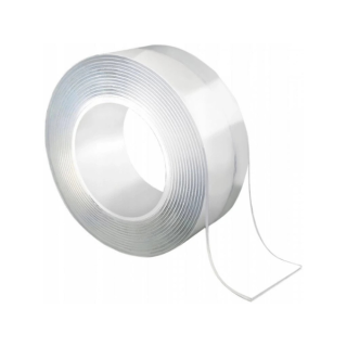 PREMIUM oboustranná NANO lepicí páska transparentní 30mm x 3 m