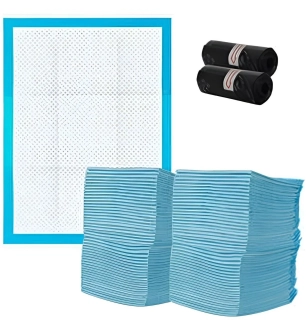 Tréninkové absorpční podložky pro psy 60 × 90 cm, 100 ks + bonus