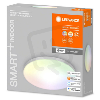 Stropní svítidlo LEDVANCE SMART+ PLANON FRAMELESS 30 RGB TUNABLE WHITE