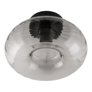Ledvance Decor Smoke Glass stropní světlo E27 Black