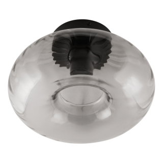 Ledvance Decor Smoke Glass stropní světlo E27 Black