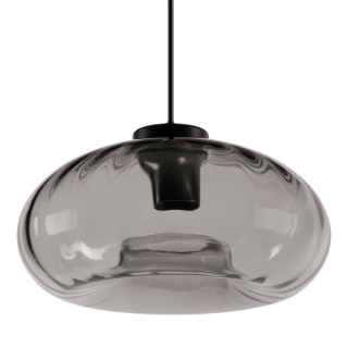 Ledvance Decor Smoke Glass stropní světlo E27 Black