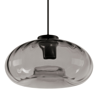Ledvance Decor Smoke Glass stropní světlo E27 Black