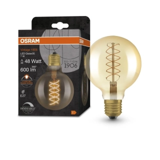 OSRAM LED Zlatá stmívatelná žárovka E27 7W 300 lm VINTAGE 1906 teplá bílá 