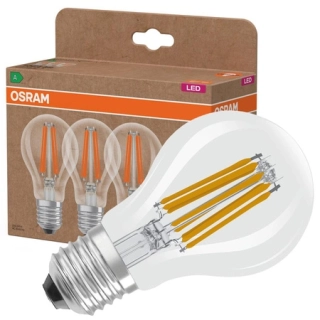 OSRAM 3x LED žárovka A60 E27 7,2W = 100W, 1521lm, 2700K CLASSIC ENERGY EFFICIENCY 