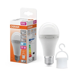 OSRAM LED žárovka E27 8W=60W, 806lm, 4000K CLASSIC A, studená bílá