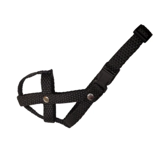 Palkar nylonový náhubek pro psy vel. 0 12 cm x 3 cm černá