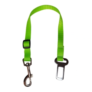 Palkar bezpečnostní pás do auta pro malé psy 50 cm x 16 mm fosforová