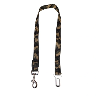 Palkar bezpečnostní pás do auta pro velké psy 65 cm x 25 mm maskáčová